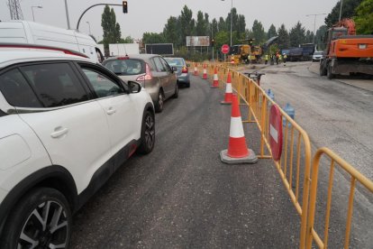 Obras de humanización de la VA-20.