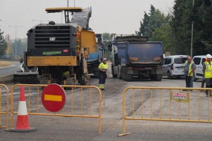 Obras de humanización de la VA-20.