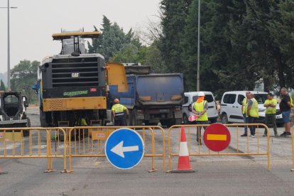 Obras de humanización de la VA-20.