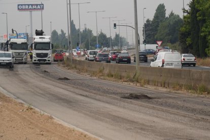 Obras de humanización de la VA-20.