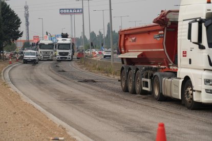 Obras de humanización de la VA-20.