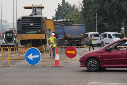 Obras de humanización de la VA-20.
