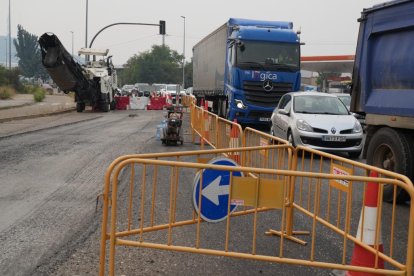 Obras de humanización de la VA-20.