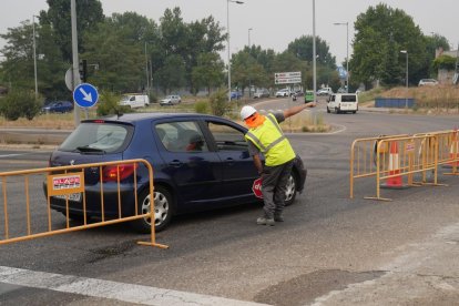 Obras de humanización de la VA-20.
