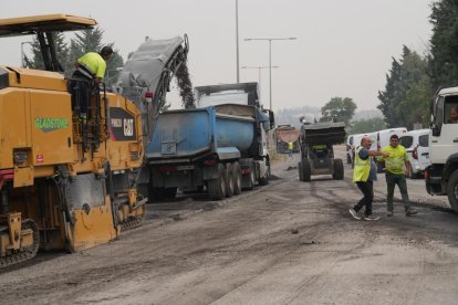 Obras de humanización de la VA-20.