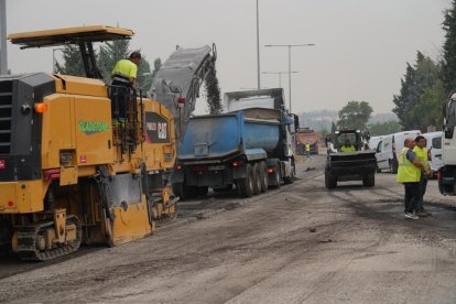 Obras de humanización de la VA-20.