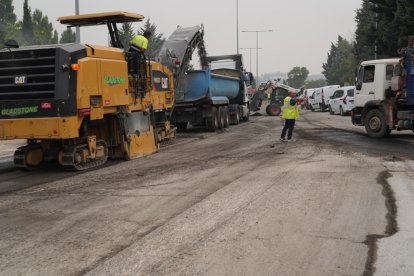 Obras de humanización de la VA-20.