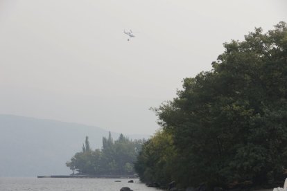 Incendio de Porto en Sanabria.