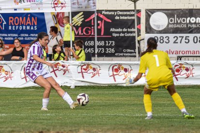 Imagen de la final del Trofeo Diputación femenino celebrada en Valdestillas