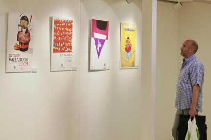 Exposición de carteles de las fiestas de la virgen de San Lorenzo