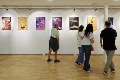 Exposición de carteles de las fiestas de la virgen de San Lorenzo