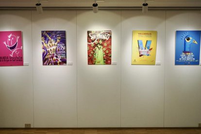 Exposición de carteles de las fiestas de la virgen de San Lorenzo
