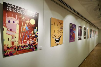 Exposición de carteles de las fiestas de la virgen de San Lorenzo
