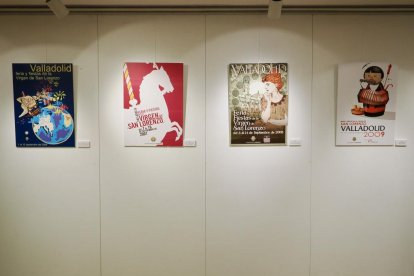 Exposición de carteles de las fiestas de la virgen de San Lorenzo