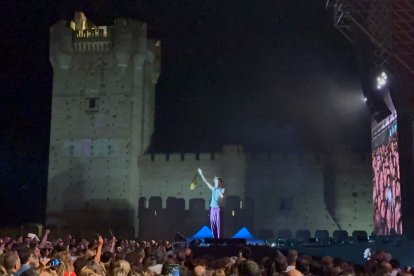 Concierto de Manuel Carrasco en el Castillo de La Mota de Medina del Campo