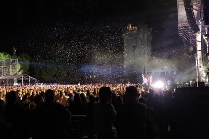Concierto de Manuel Carrasco en el Castillo de La Mota de Medina del Campo
