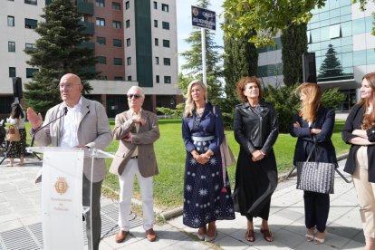 Inauguración de la calle Jesús Redondo en la Ciudad de la Comunicación.