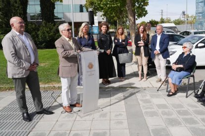 Inauguración de la calle Jesús Redondo en la Ciudad de la Comunicación.