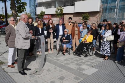 Inauguración de la calle Jesús Redondo en la Ciudad de la Comunicación.