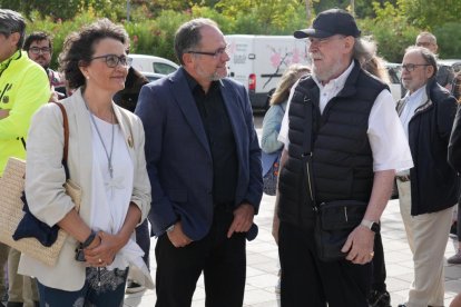 Inauguración de la calle Jesús Redondo en la Ciudad de la Comunicación.