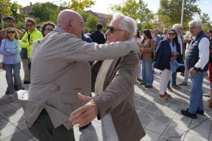 Inauguración de la calle Jesús Redondo en la Ciudad de la Comunicación.