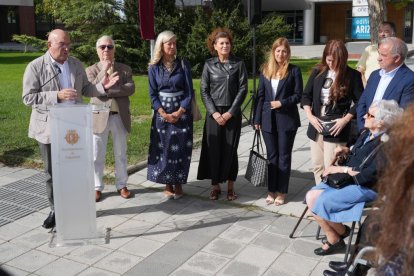 Inauguración de la calle Jesús Redondo en la Ciudad de la Comunicación.