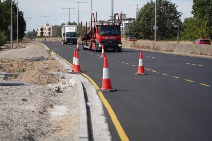 Obras de humanización de la VA-20.