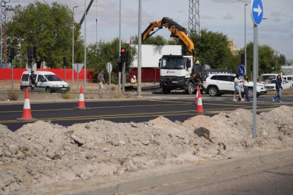 Obras de humanización de la VA-20.