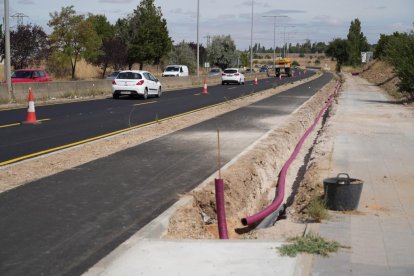 Obras de humanización de la VA-20.