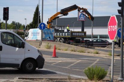 Obras de humanización de la VA-20.