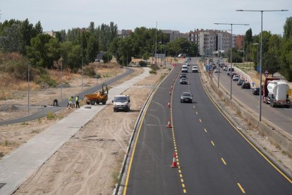 Obras de humanización de la VA-20.