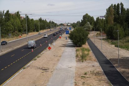 Obras de humanización de la VA-20.