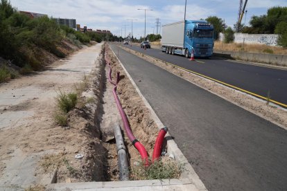 Obras de humanización de la VA-20.