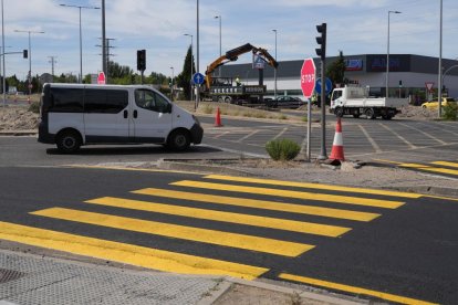 Obras de humanización de la VA-20.