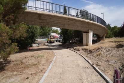 Obras de humanización de la VA-20.