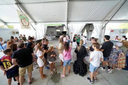 Casa de Andalucía tras el incendio.