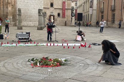 Movilización en Valladolid de Marea Palestina por los 18.500 menores asesinados en Gaza