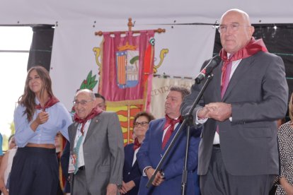 Inauguración de la Feria del Folklore y la Gastronomía de Valladolid.