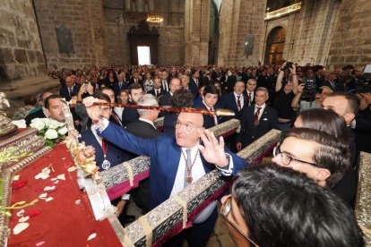 Misa y procesión en honor a la Virgen de San Lorenzo.