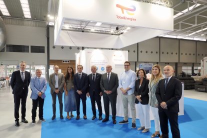 El alcalde de Valladolid, Jesús Julio Carnero; el delegado del Gobierno en Castilla y León, Nicanor Sen; el presidente de la Diputación Provincial, Conrado Íscar; la directora general de Comercio de la Junta, María Pettit, y el presidente del Comité Ejecutivo Feria de Valladolid, Víctor Caramanzana