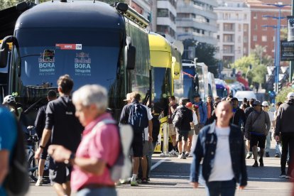 Valladolid, 'sitiada' para la celebración de la contrarreloj de la Vuelta.