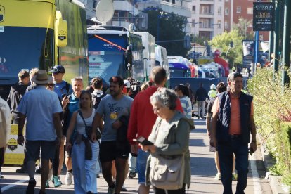 Valladolid, 'sitiada' para la celebración de la contrarreloj de la Vuelta.