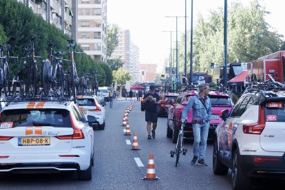 Valladolid, 'sitiada' para la celebración de la contrarreloj de la Vuelta.