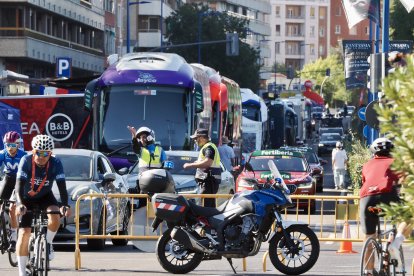 Valladolid, 'sitiada' para la celebración de la contrarreloj de la Vuelta.