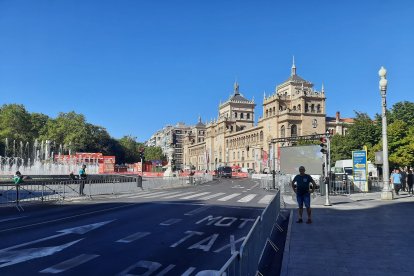 Valladolid, 'sitiada' para la celebración de la contrarreloj de la Vuelta.