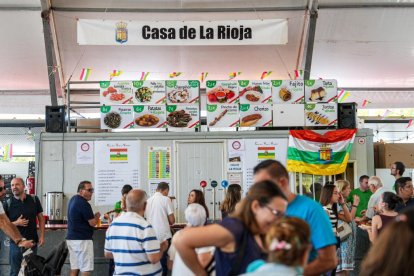 Feria del Folklore y de la Gastronomía de Valladolid en las Ferias y Fiestas de la Virgen de San Lorenzo 2025.