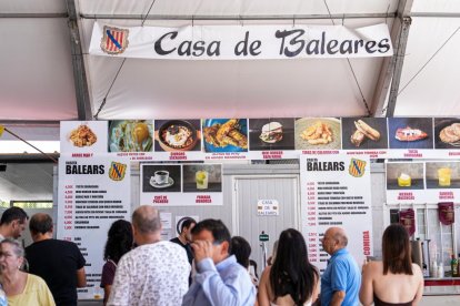Feria del Folklore y de la Gastronomía de Valladolid en las Ferias y Fiestas de la Virgen de San Lorenzo 2025.
