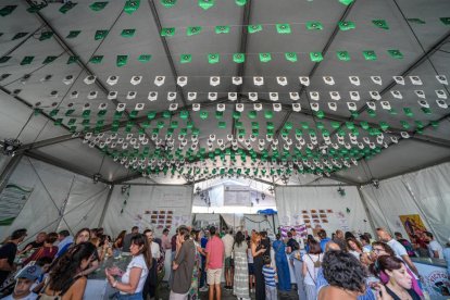 Feria del Folklore y de la Gastronomía de Valladolid en las Ferias y Fiestas de la Virgen de San Lorenzo 2025.