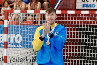 Imágenes del Recoletas Atlético Valladolid-Bada Huesca de la primera jornada de la Liga Asoba.l