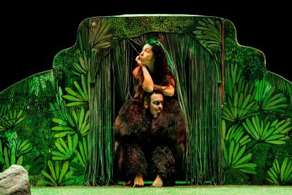 Una imagen del espectáculo de La Maquiné